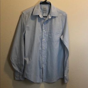 Gap Long Sleeve Button Down Shirt Fitted EUC